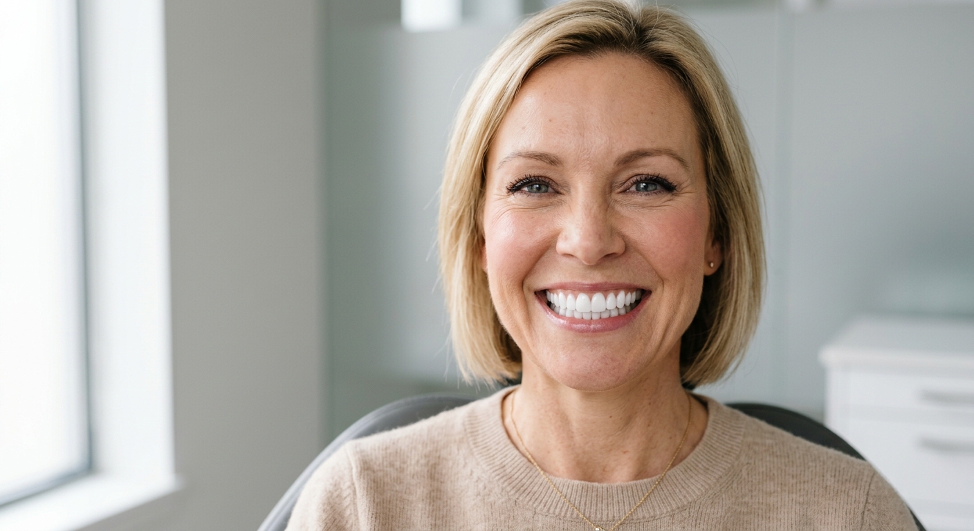 After smile makeover