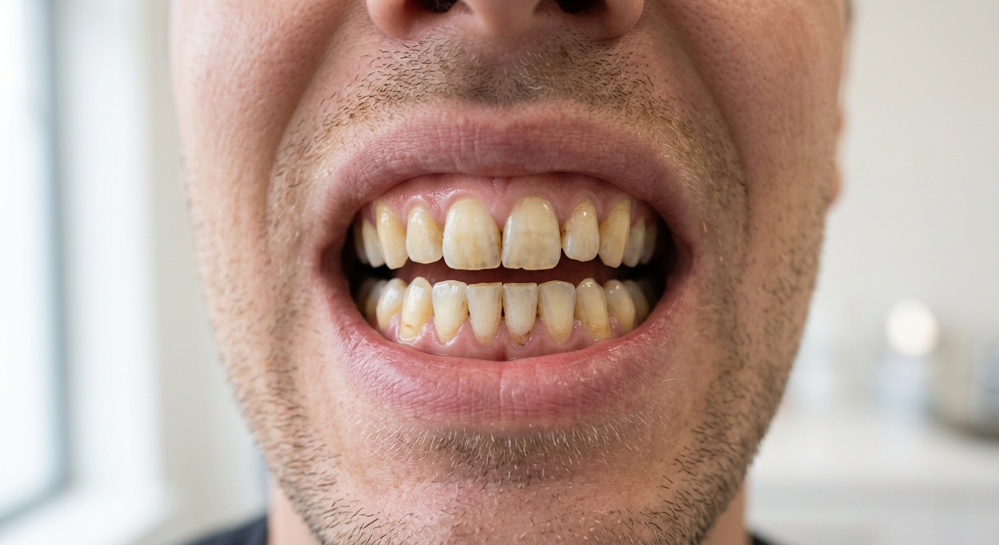 Before smile makeover