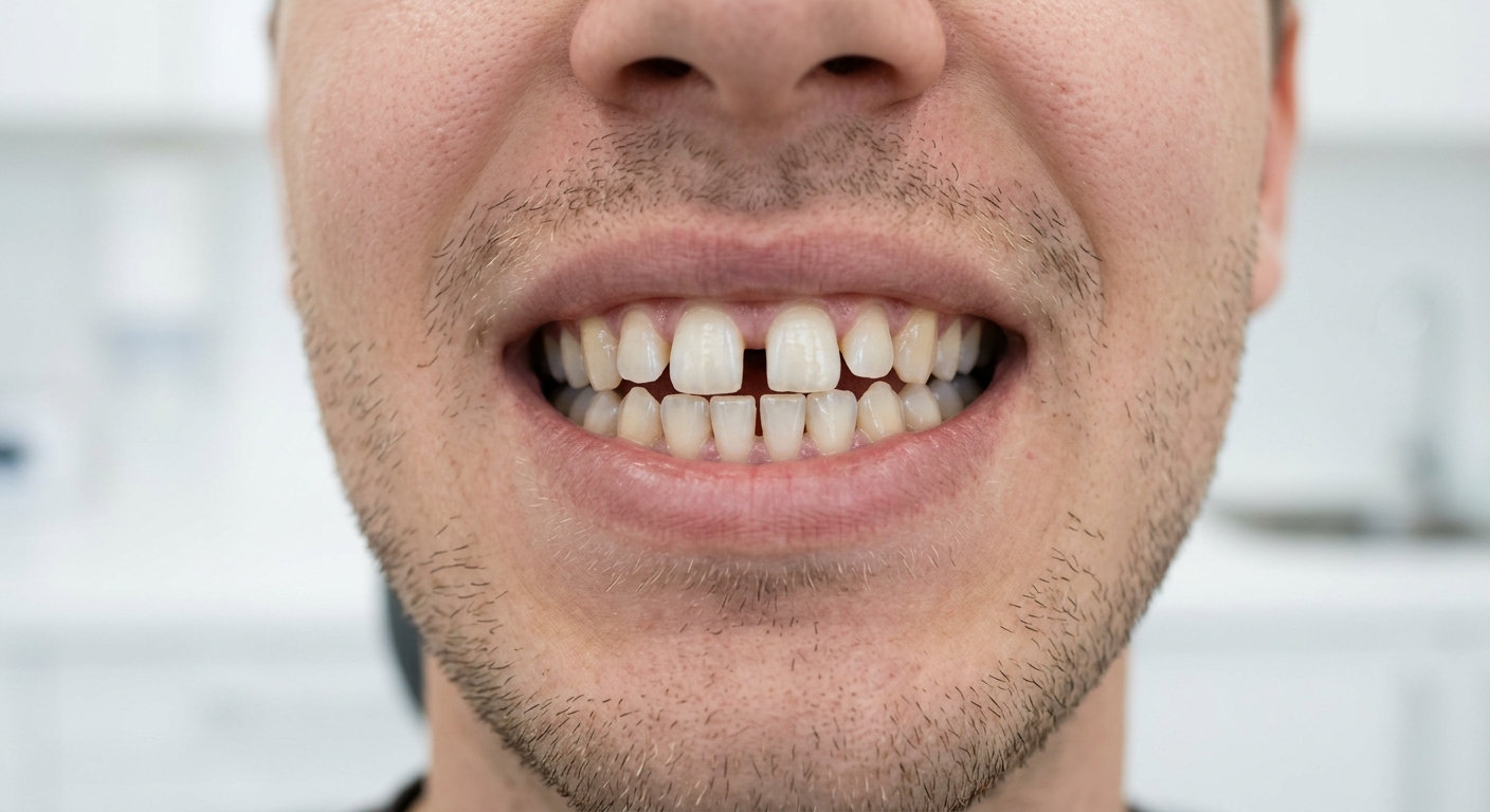 Before smile makeover